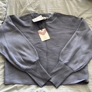 PINK ROSE light blue sweater